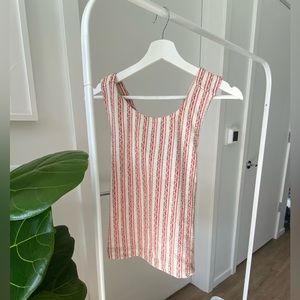 Madewell open-back tank top